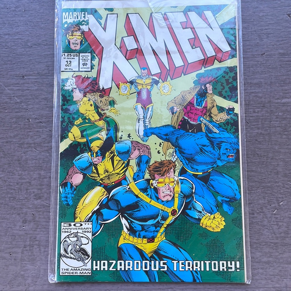 Marvel X-Men Comic Book Hazardous Territory #13, October